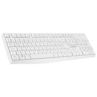 EVEREST KM-7500W Kablosuz Q Multimedia Beyaz Klavye + Mouse Set